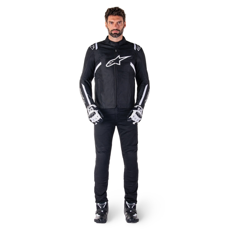Bunda na motorku Alpinestars T-SPS 2 Waterproof černo-bílá