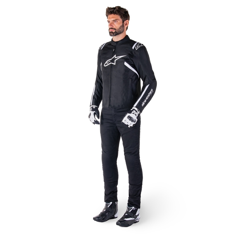 Bunda na motorku Alpinestars T-SPS 2 Waterproof černo-bílá