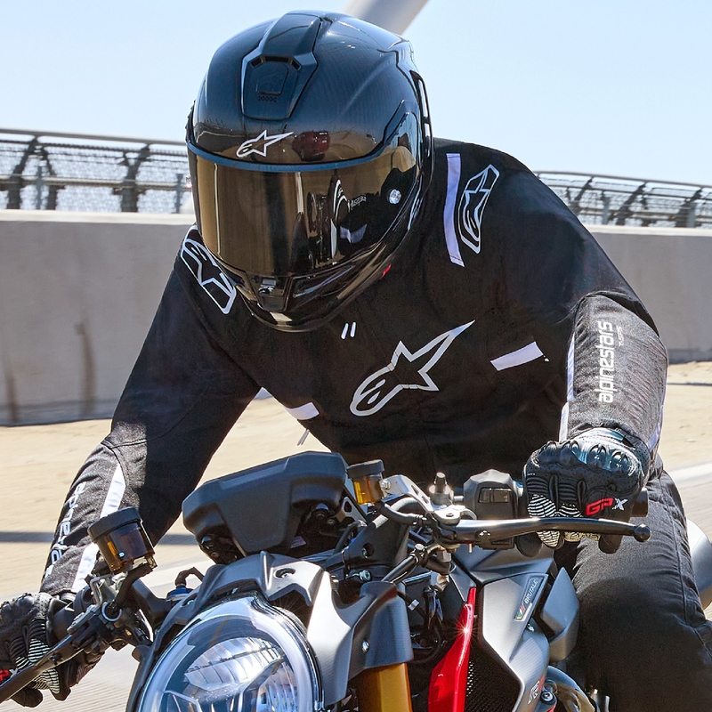 Bunda na motorku Alpinestars T-SPS 2 Waterproof černo-bílá