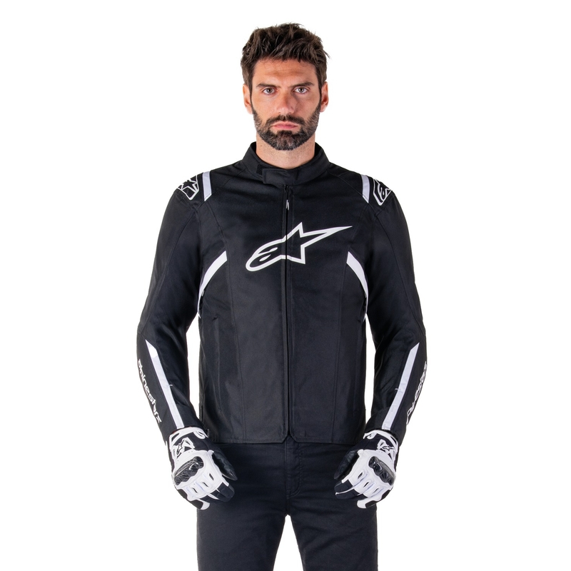 Bunda na motorku Alpinestars T-SPS 2 Waterproof černo-bílá