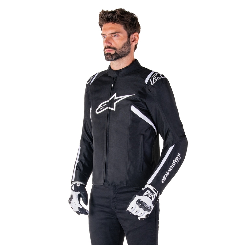 Bunda na motorku Alpinestars T-SPS 2 Waterproof černo-bílá