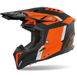 Motokrosová helma Airoh Aviator 3 Glory oranžová matná