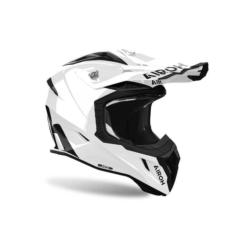 Motokrosová helma Airoh Aviator ACE 2 Color bílá lesklá