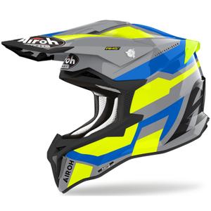 Motokrosová helma Airoh Strycker Glam žlutá výprodej