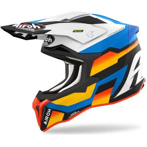 Motokrosová helma Airoh Strycker Glam modrá matná výprodej