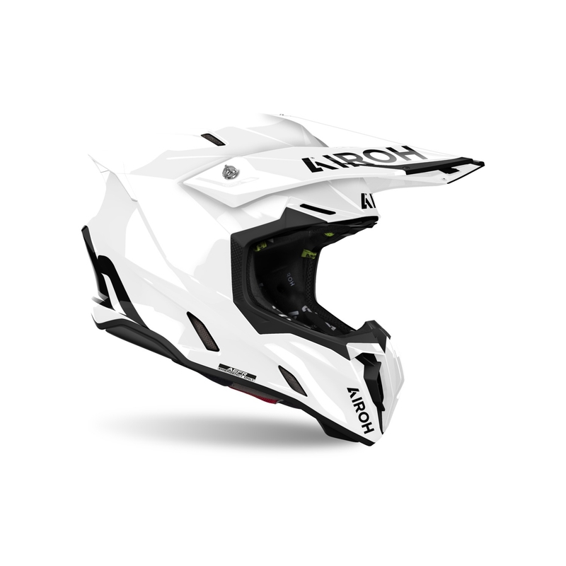 Motokrosová helma Airoh Twist 3 Color bílá lesklá