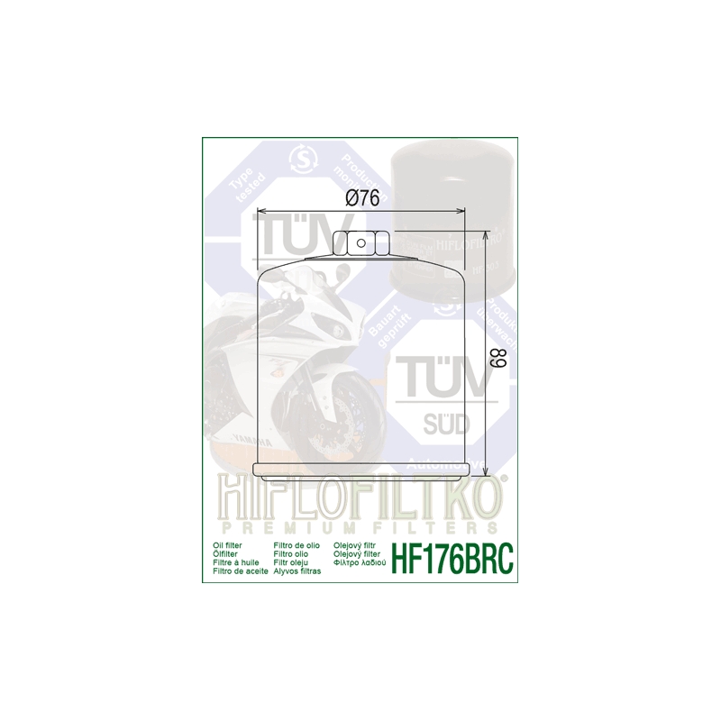 Olejový filtr HIFLOFILTRO