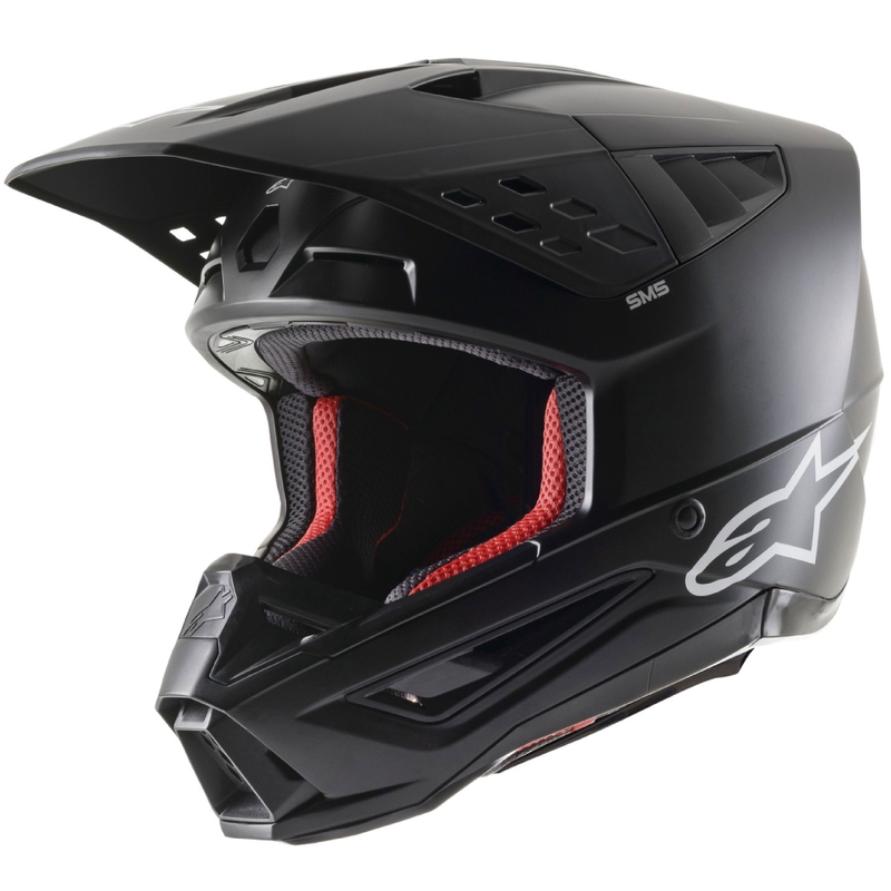 Motokrosová helma Alpinestars S-M5 Solid matná černá