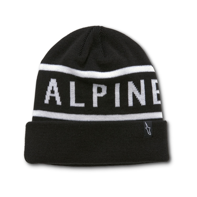 Čepice Alpinestars Wordy Cuff Beanie černo-bílá