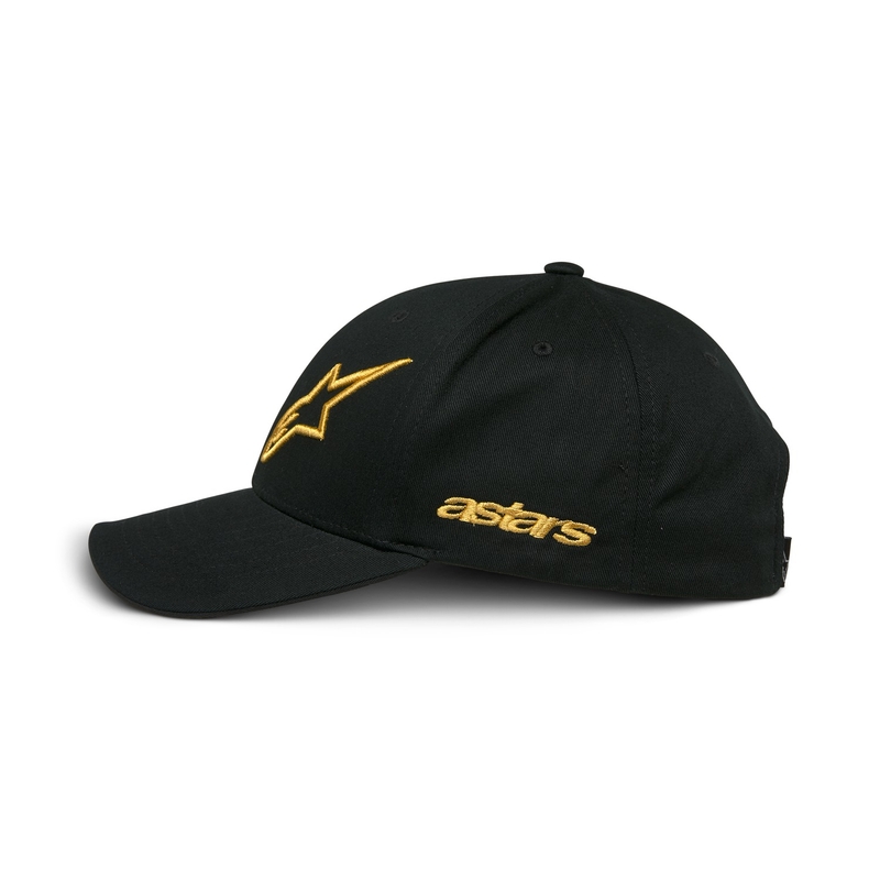 Kšiltovka Alpinestars Sessionized Snapback černo-zlatá