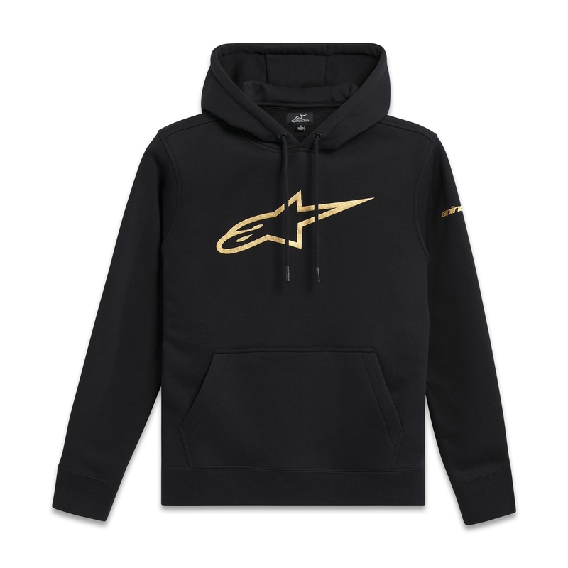 Mikina Alpinestars Gilded Hoodie černo-zlatá