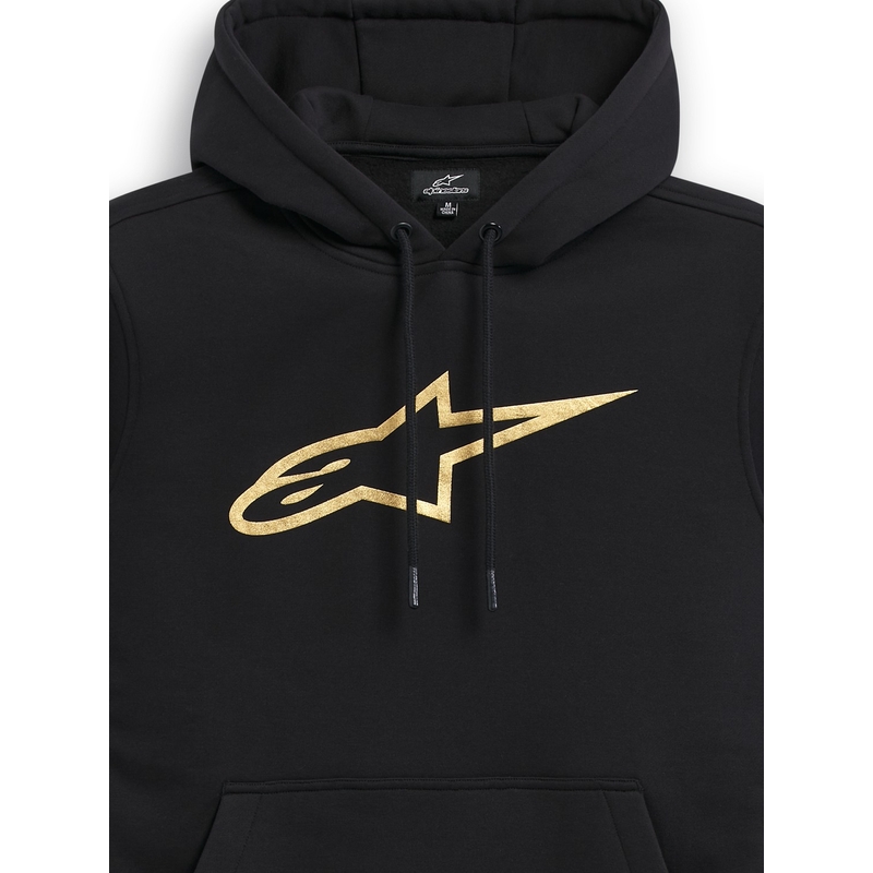 Mikina Alpinestars Gilded Hoodie černo-zlatá