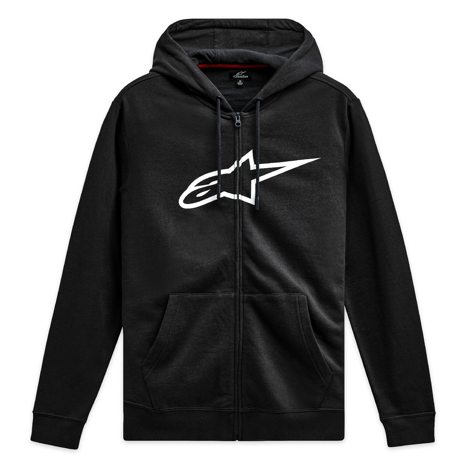 Mikina Alpinestars Ageless Zip Hoodie 3 černo-bílá Velikost: M