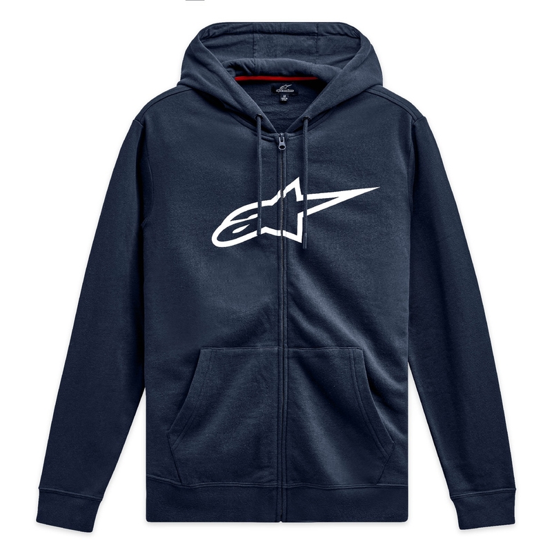Mikina Alpinestars Ageless Zip Hoodie 3 modro-bílá