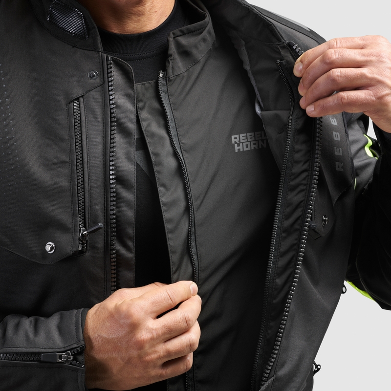 Nepromokavá bunda Rebelhorn In & Out HydraShield PRO černá
