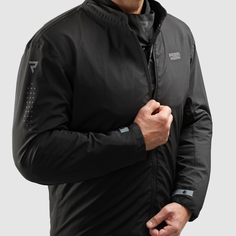 Nepromokavá bunda Rebelhorn In & Out HydraShield PRO černá