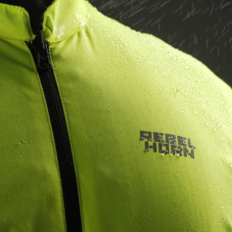 Nepromokavá bunda Rebelhorn In & Out HydraShield PRO fluo žlutá