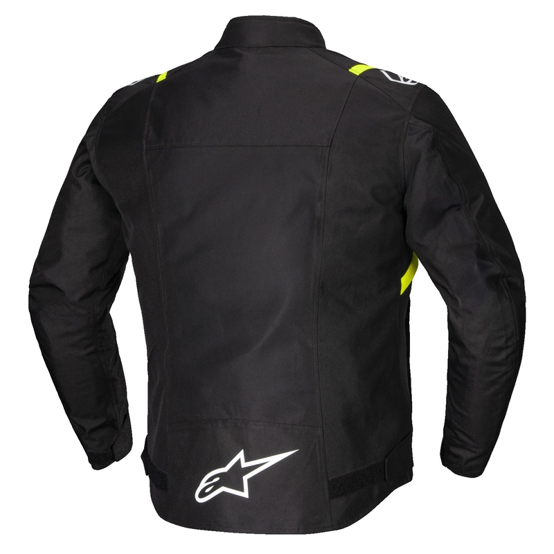 Bunda na motorku Alpinestars T-SPS 2 Waterproof černo-bílo-fluo žlutá