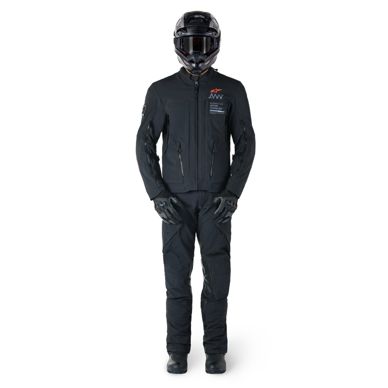 Bunda na motorku Alpinestars AMT-8 Stretch Drystar XF černá