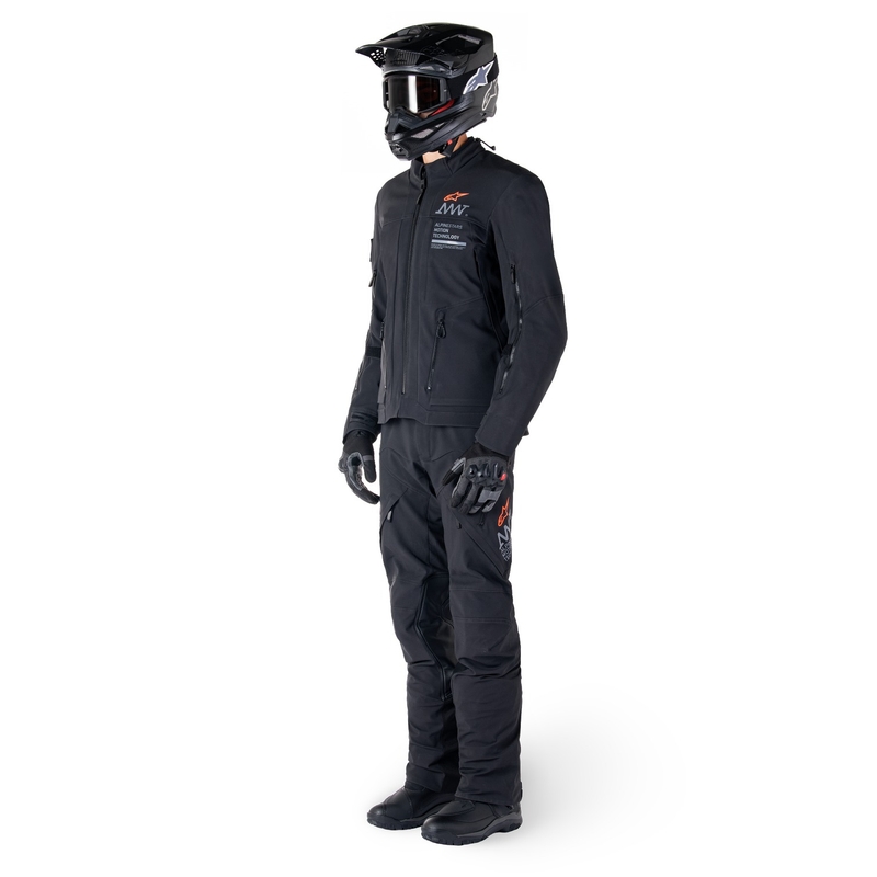 Bunda na motorku Alpinestars AMT-8 Stretch Drystar XF černá