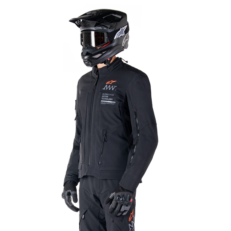 Bunda na motorku Alpinestars AMT-8 Stretch Drystar XF černá