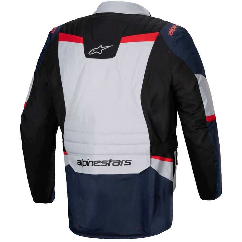 Bunda na motorku Alpinestars ST-1 Waterproof tmavě modro-černo-červená