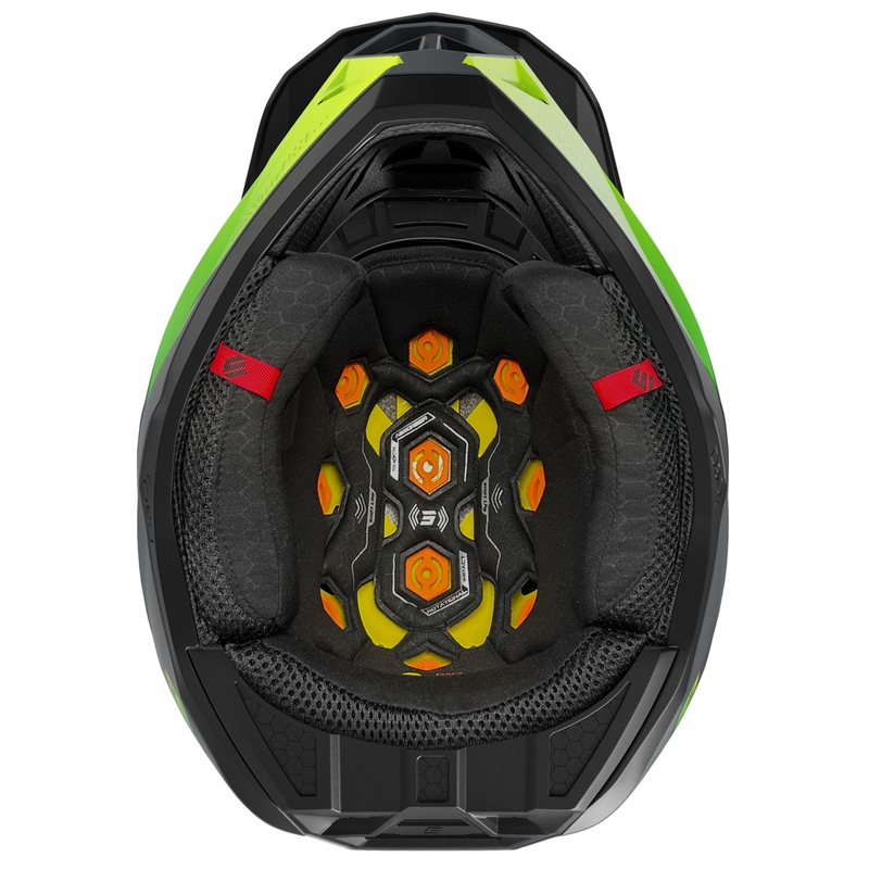 Motokrosová helma Shot Lite Ultra matná fluo žlutá