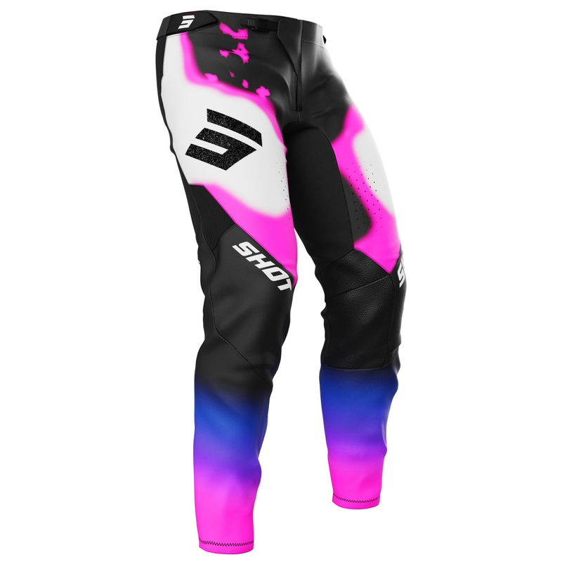 Motokrosové kalhoty Shot Aerolite Astral modro-růžové