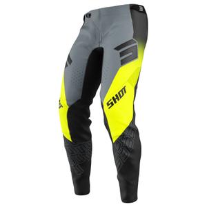 Motokrosové kalhoty Shot Aerolite Ultra fluo žluté