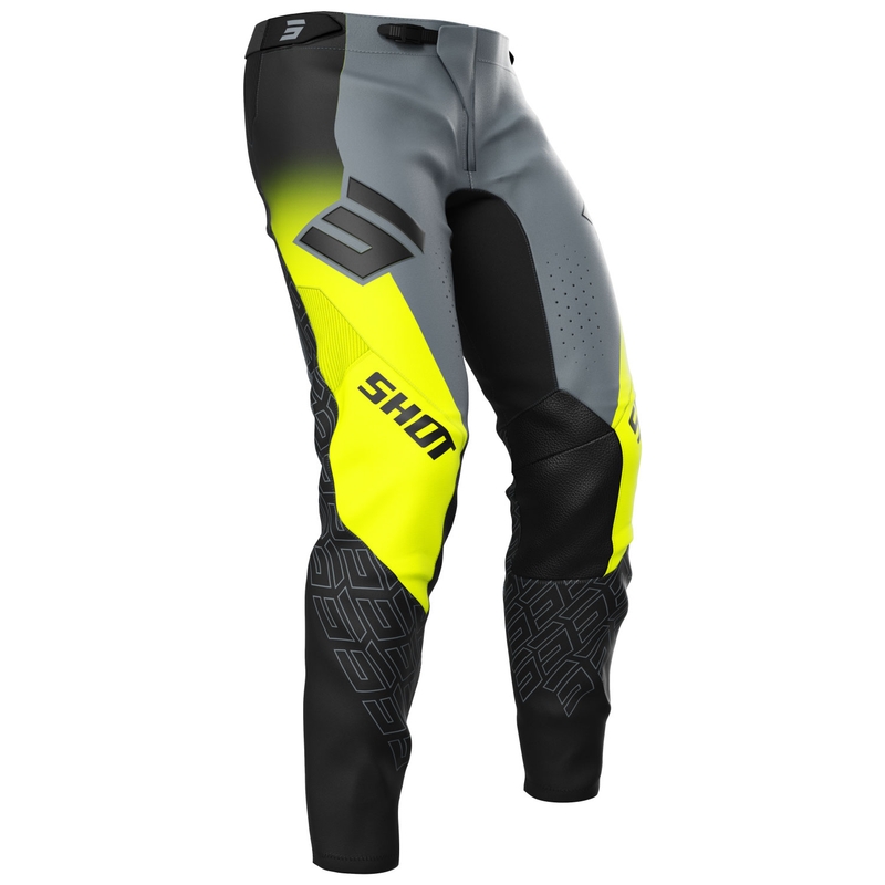 Motokrosové kalhoty Shot Aerolite Ultra fluo žluté