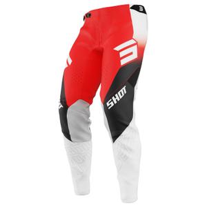 Motokrosové kalhoty Shot Aerolite Ultra červené