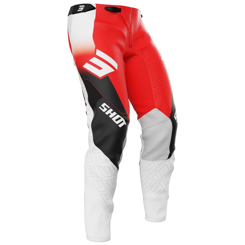Motokrosové kalhoty Shot Aerolite Ultra červené