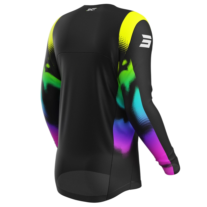 Motokrosový dres Shot Contact Nitro černý