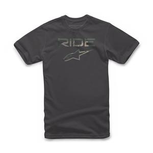 Triko Alpinestars Ride 2.0 Camo Tee černé