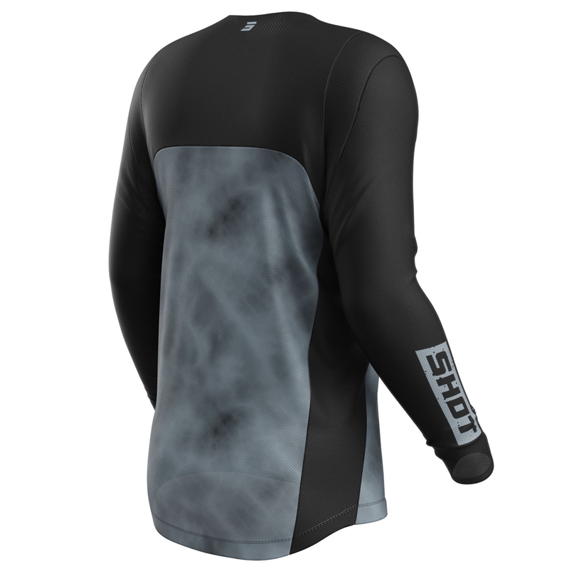 Motokrosový dres Shot Contact Onyx černo-šedý