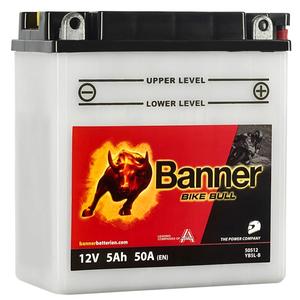 Olověná motobaterie Banner Bike Bull 505 12/BB5L-B - YB5L-B 12V, 5Ah, 50A