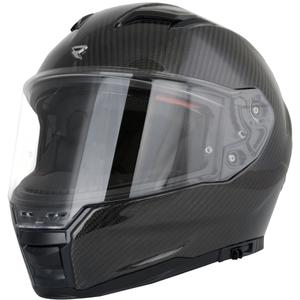 Integrální helma na motorku Street Racer Titan Carbon černá