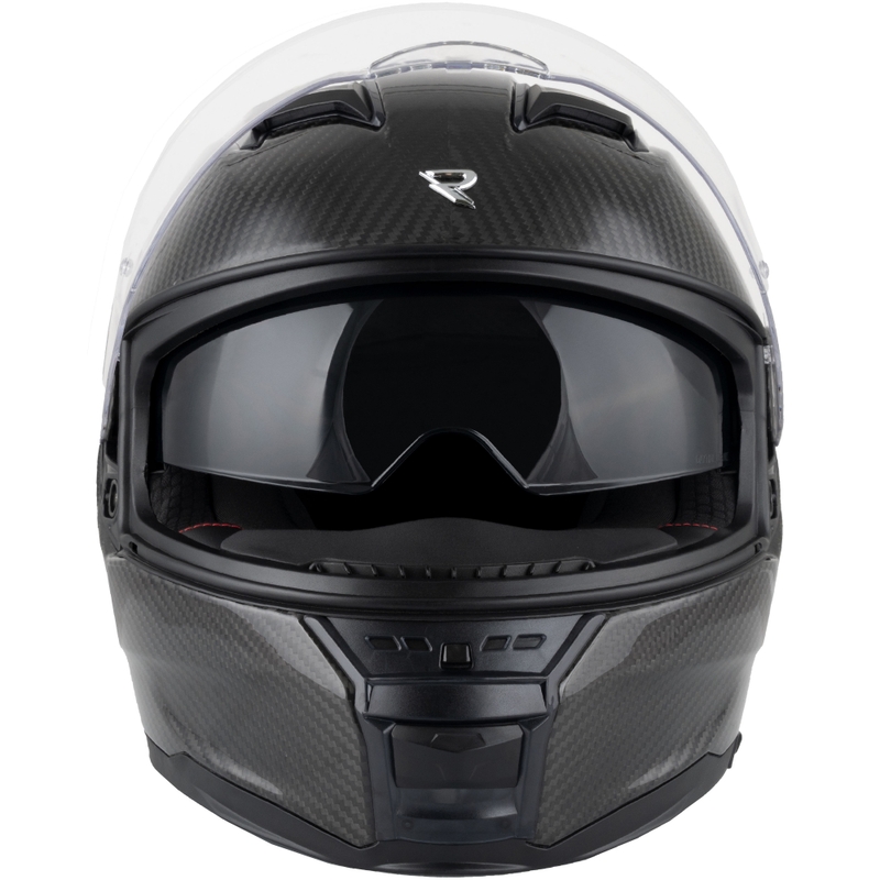 Integrální helma na motorku Street Racer Titan Carbon černá