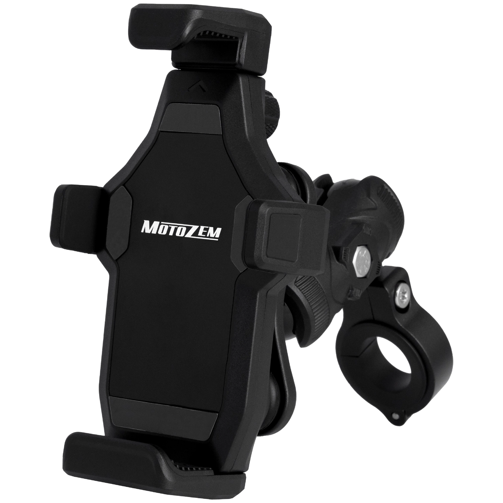 Antivibrační držák na motorku se zámkem MotoZem Grip PRO černý