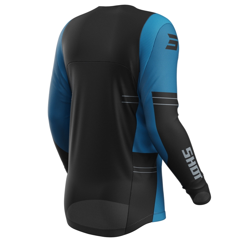 Motokrosový dres Shot Contact Shield modrý
