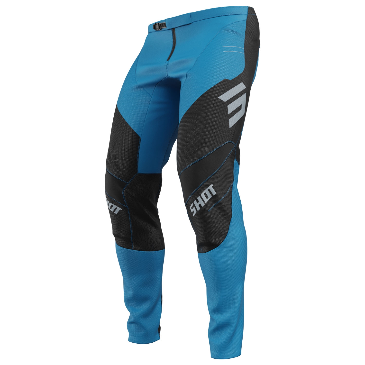 Motokrosové kalhoty Shot Contact Shield modré Velikost: 28