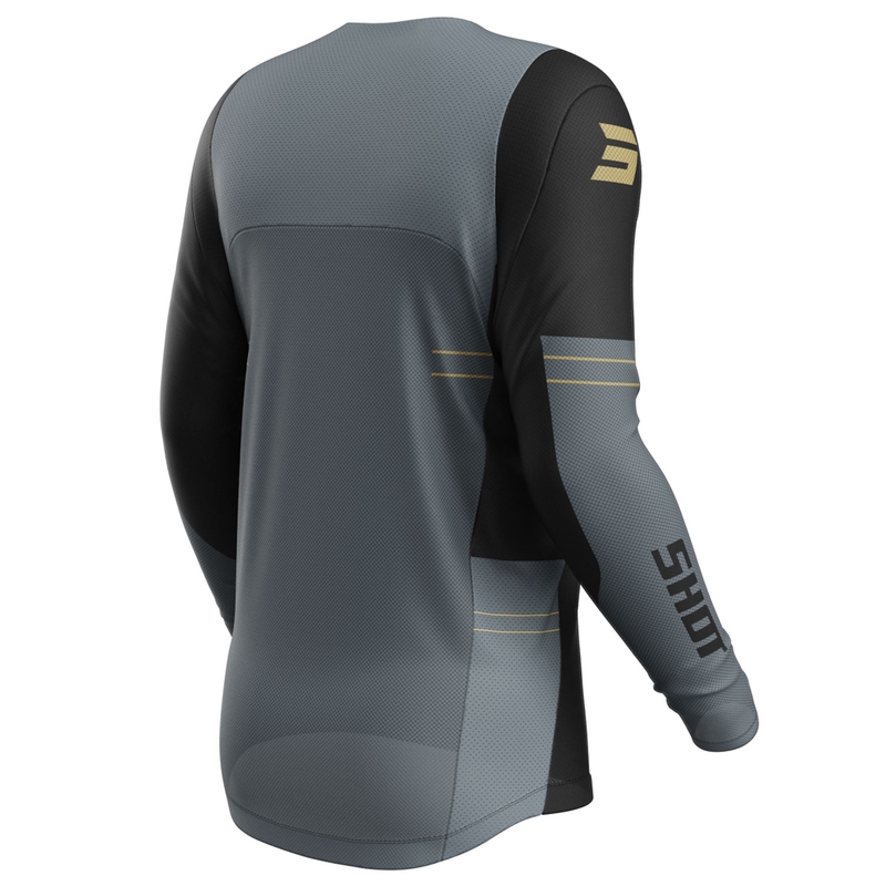 Motokrosový dres Shot Contact Shield zlatý