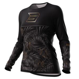 Dámský motokrosový dres Shot Contact Respect černo-zlatý