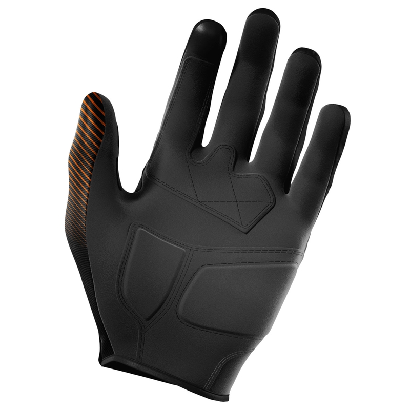 Motokrosové rukavice Shot Drift Rim oranžové