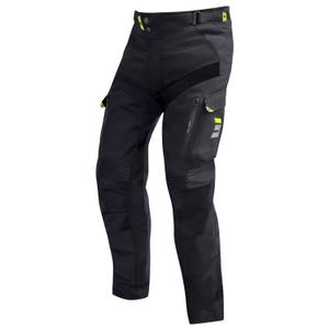 Kalhoty na motorku Shot Climatic černo-fluo žluté