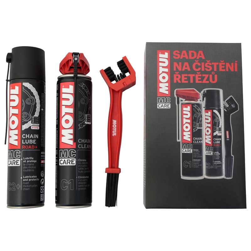 Dárková sada na údržbu řetězů Motul