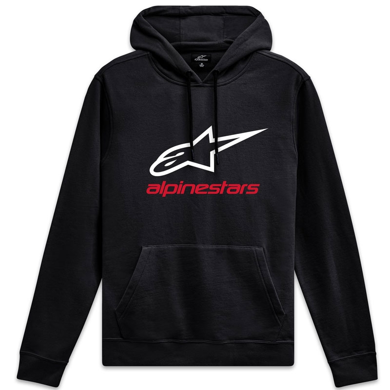 Mikina Alpinestars Always 2.0 černo-bílo-červená Velikost: M