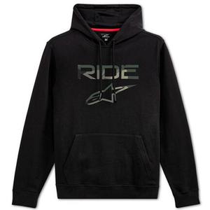 Mikina Alpinestars Ride 2.0 Camo Hoodie černá