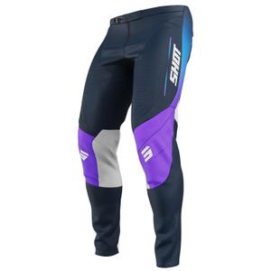 Dětské motokrosové kalhoty Shot Contact Apex modré