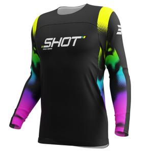Dětský motokrosový dres Shot Contact Nitro černé